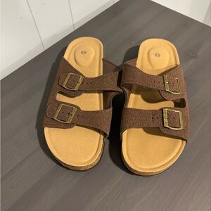 Brown Kids Sandals